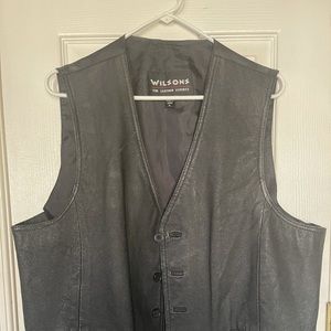 Wilson’s leather vest